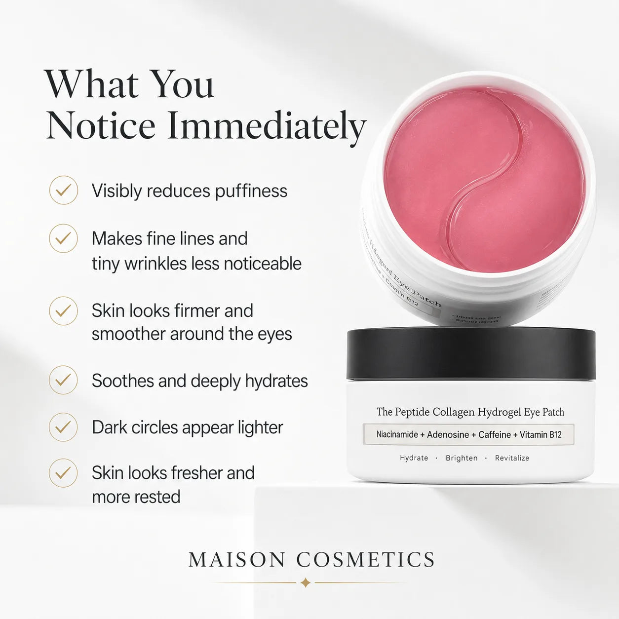 Maison's Firming Hydrogel Eye Pads