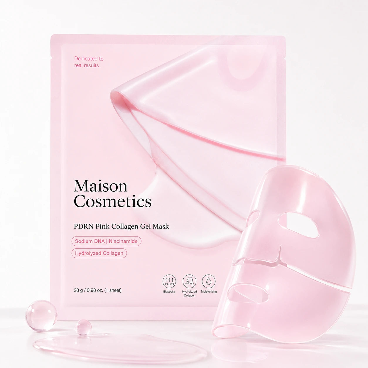 Maison Salmon PDRN Pink Collagen Jelly Gel Mask (1 sheet)