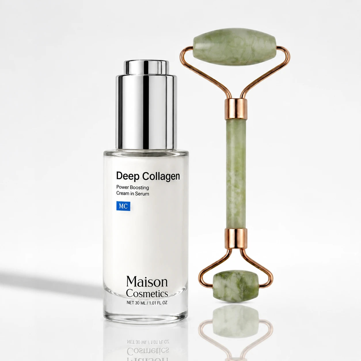 Daily Glow Set | Serum & Facial Roller